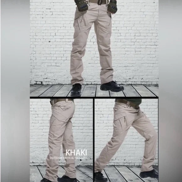🔥🆕 tactical tan cargo pants / size : large - Picture 3 of 8